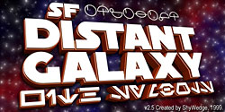SF Distant Galaxy Symbols